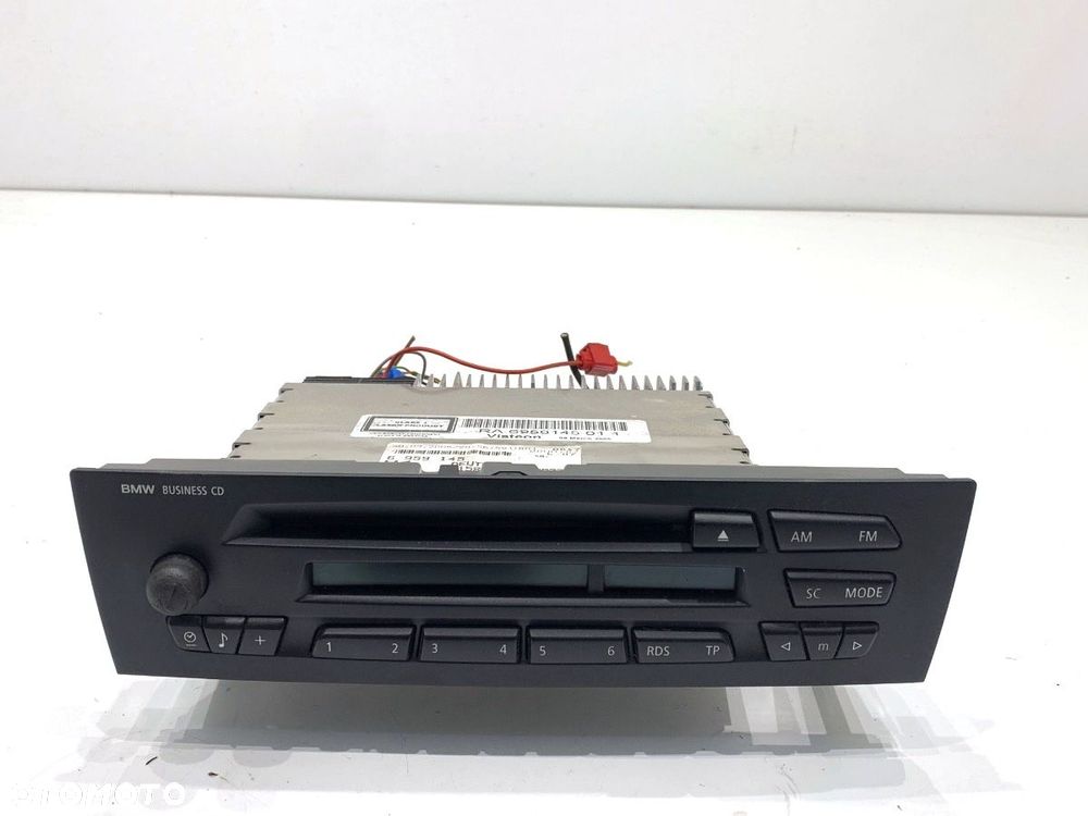 RADIO  BMW 1 (E87) 2003 - 2013 118 d 90 kW [122 KM] olej napędowy 2004 - 2007 6959145 - 1