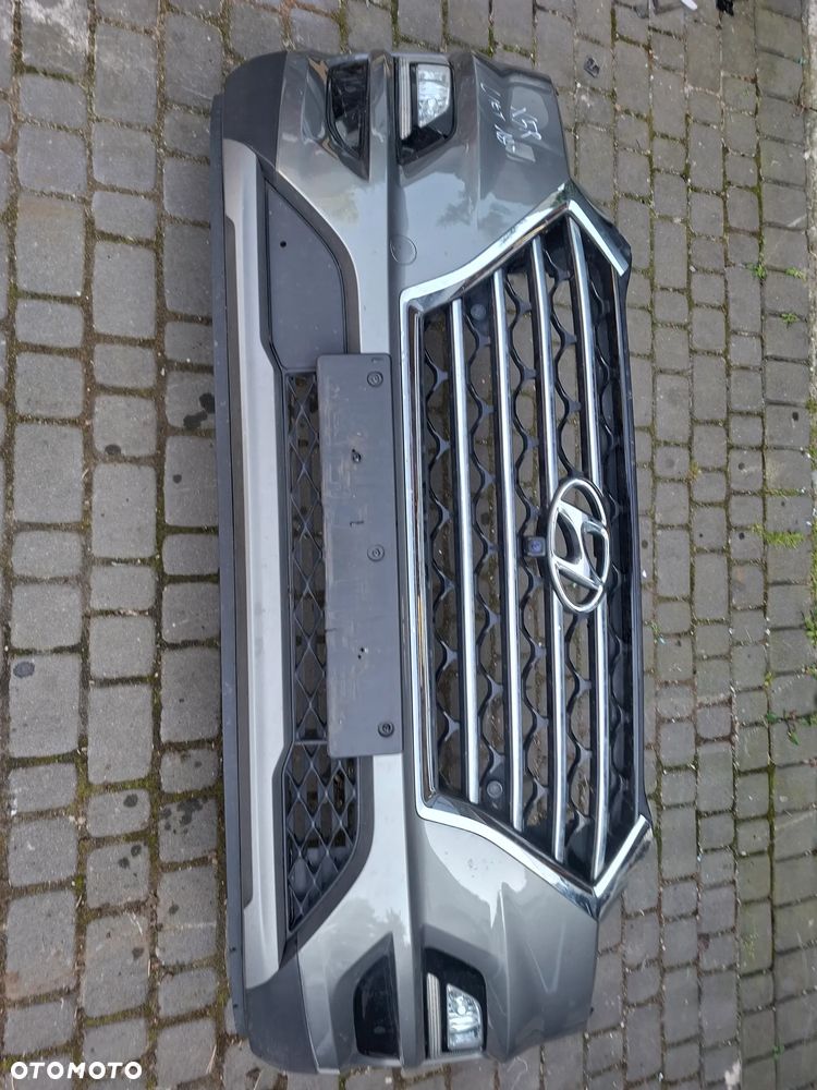 HYUNDAI TUCSON III 3 LIFT 18- ZDERZAK PRZÓD PRZEDNI Kompletny czarny biały siwy szary pae pyw x5r - 17