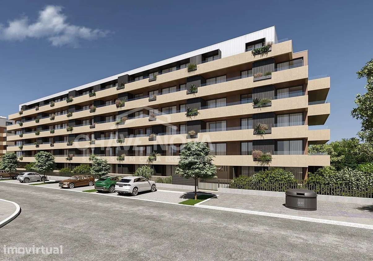 T2 Novo Último Piso c/ Terraço em Arcozelo (Praia da Granja) - Grande imagem: 3/17