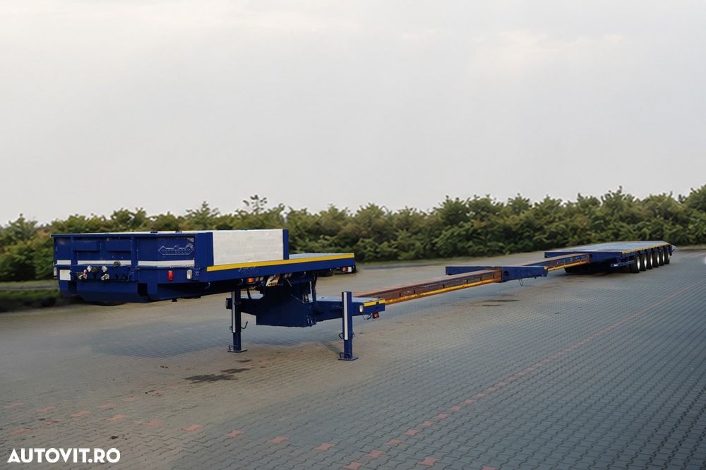 Nooteboom REMORCA JOSĂ / EXTENSIBILĂ / REMORCA AUTO / 33 M / 6 AXE / AXE DE DIRECȚIE / SAF / MTA 85.000 KG - 1