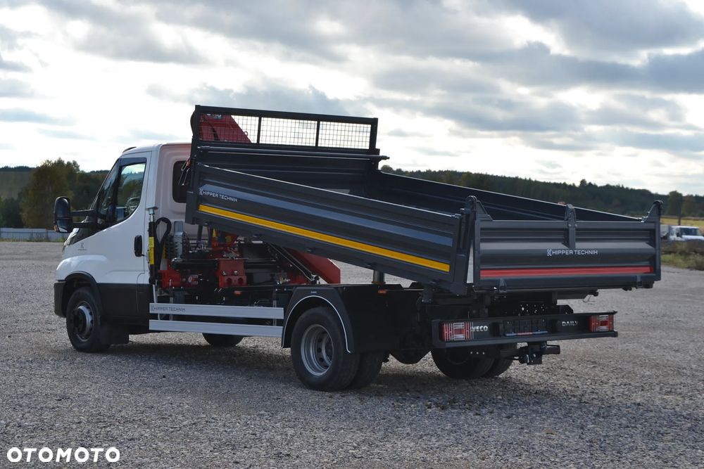 Iveco Daily 72-180 72C18 Nowy 3-stronny WYWROT Nowy Żuraw HC 60A2 HDS Fassi F60 Hyva Palfinger Hiab - 7