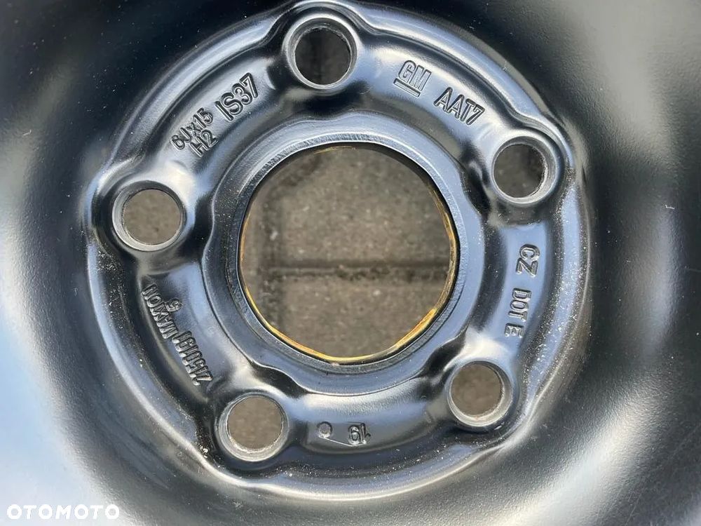OPEL FELGI STALOWE 6x15,5x105 ET37 - 2