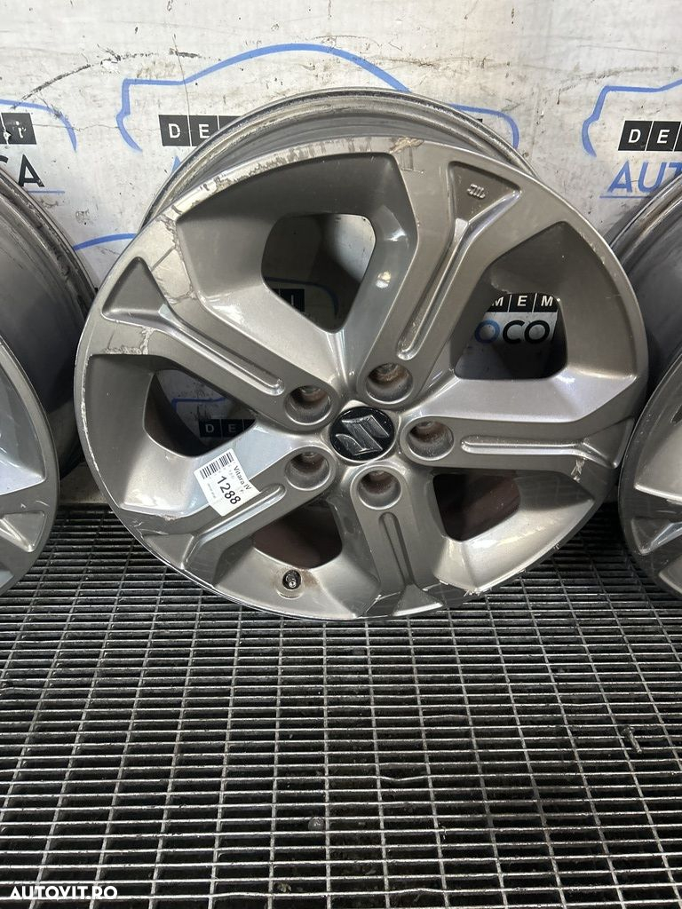 Jante aliaj Suzuki Vitara IV 2014 - 2018 (1288) R17 ET50 NECESITA REPARATII - 4