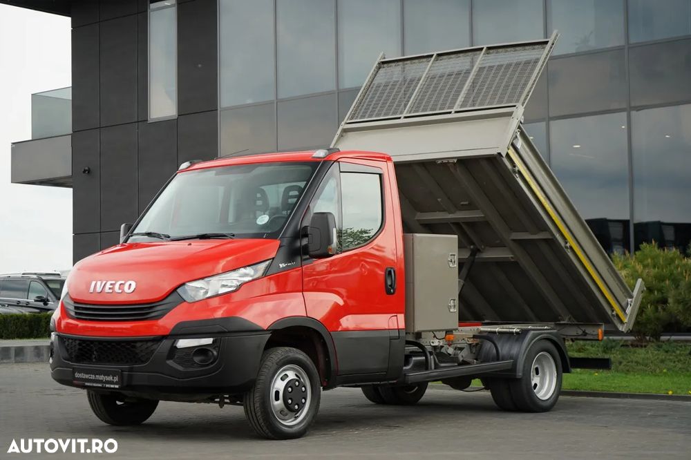 Iveco DAILY 35-120 / BASCULATOR SPATE / DUBLU / MANUAL / IMPORTAT - 2