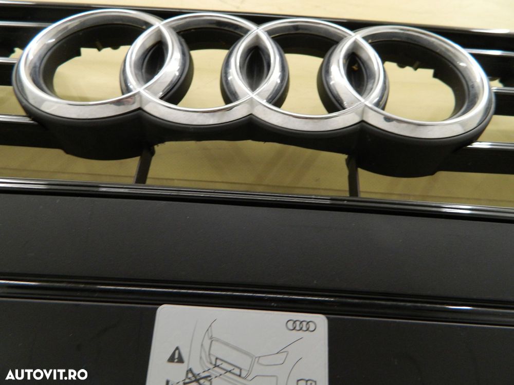 Grila radiator Audi A6 4K C8 NIGHT PACKET, 2018 2019, 2020, 2021, 2022, 2023, cod origine 3K0853651. - 6