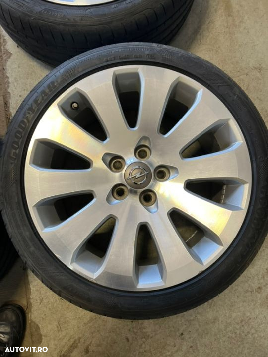 vând jante originale Opel Insignia pe 19” cu anvelope de vară - 5