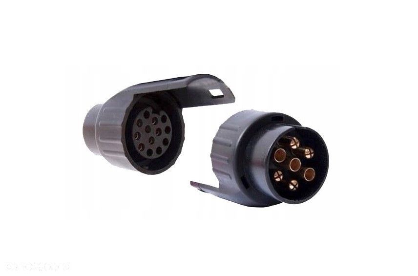 Nowy Kompletny Hak Holowniczy + Kula + Wiązka Uniwersalna + Gniazdo elektr. do Hyundai Tucson JM + KIA Sportage JE 2 II od 2004 do 2010 Przejściówka-Adapter 7/13 Pin GRATIS - 6