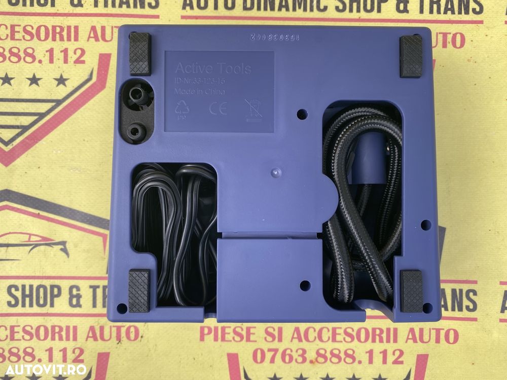 Compresor auto umflat roti original Opel GM 12V 10A - 4