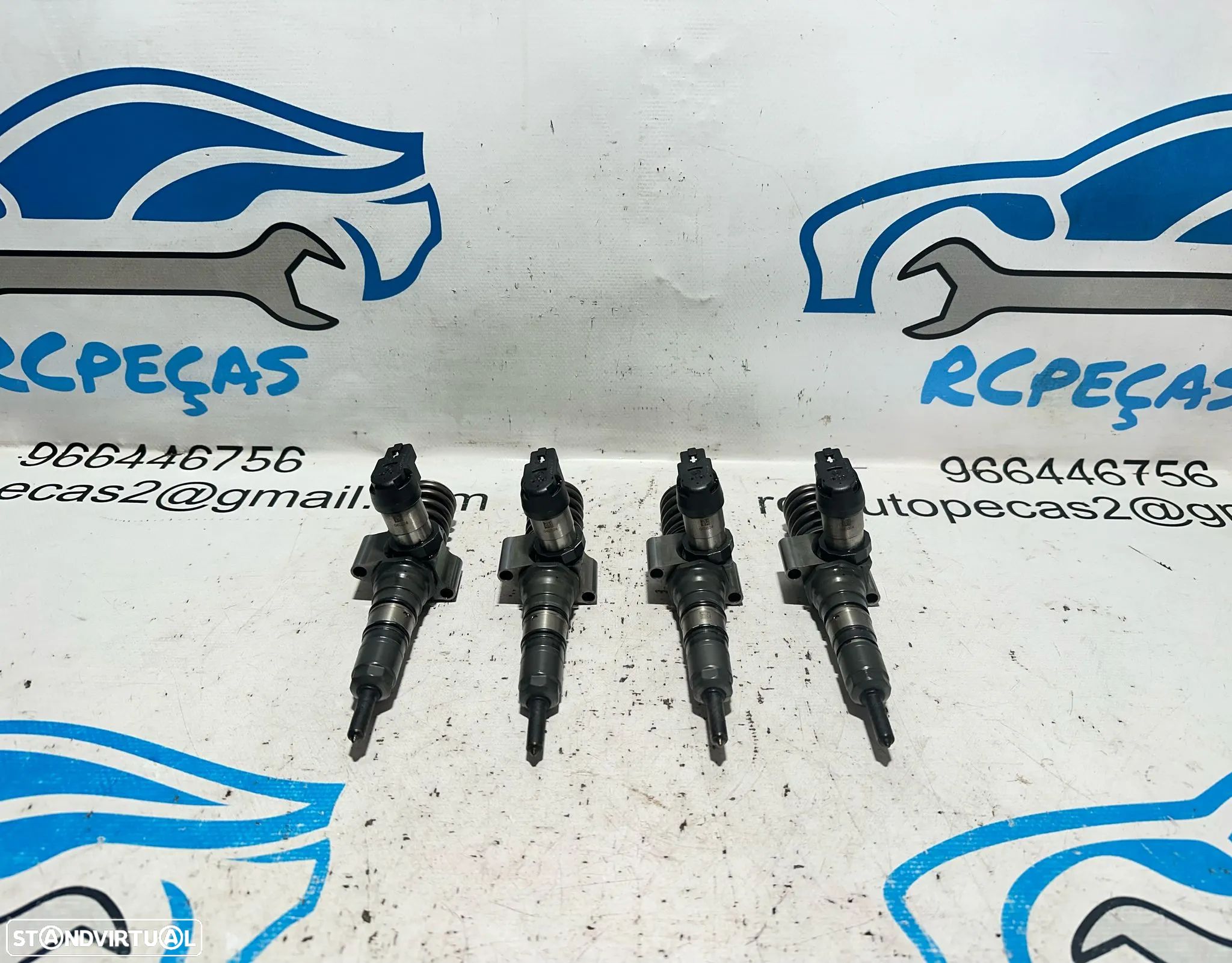 .Conjunto 4 injetores Siemens Continental VW Volkswagen Audi Seat Skoda 03G 130 073 S - 1