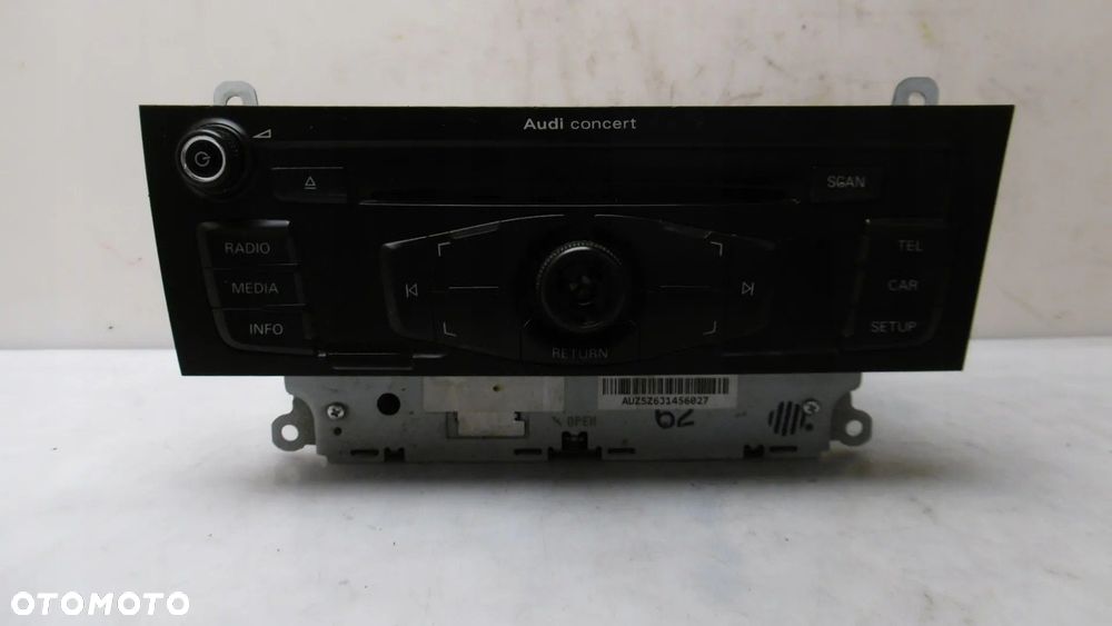 RADIOODTWARZACZ CD AUDI A5 8T A4 B8 8T2035186Q - 1