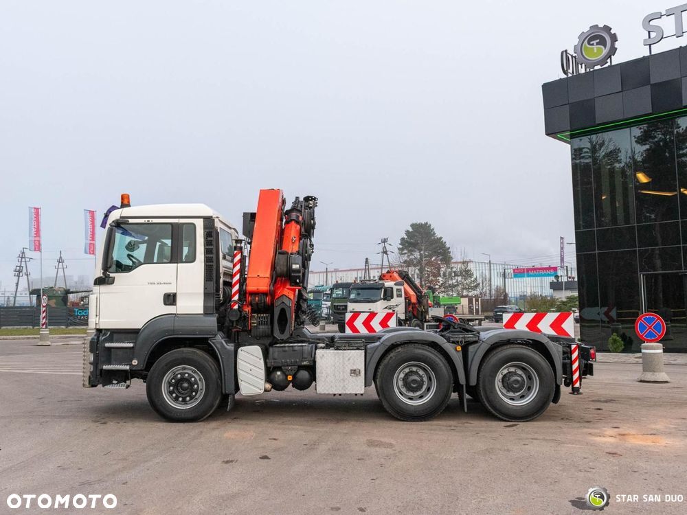 MAN TGS 33.400 6x4 PALFINGER PK 29002 HDS Żuraw Wciągarka Ciągnik - 12