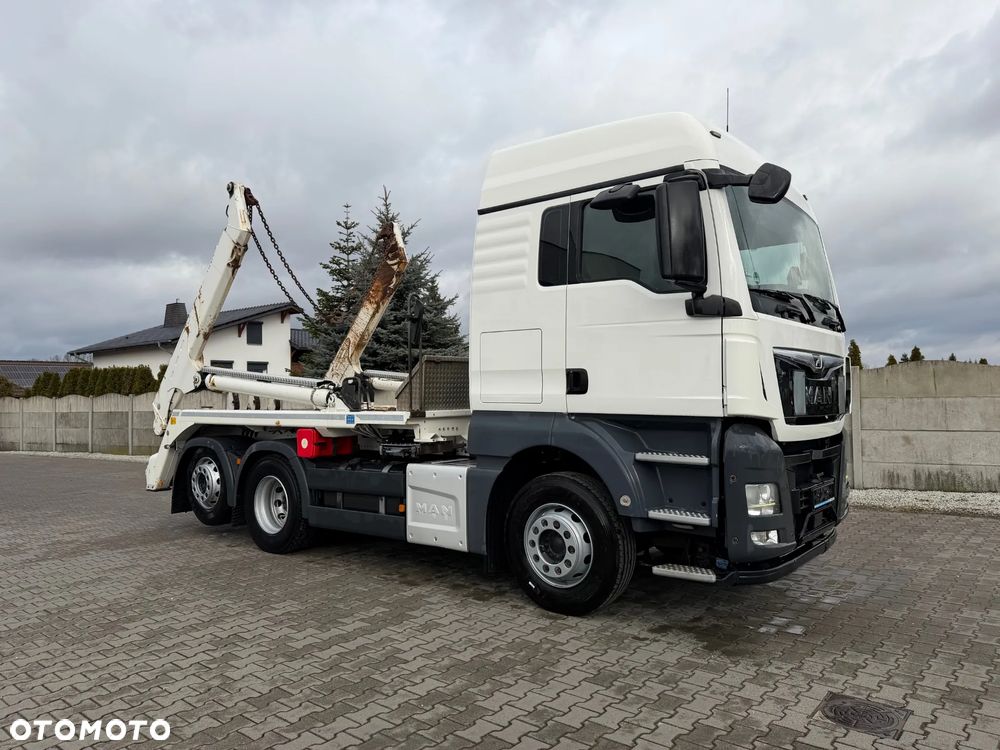 MAN MAN TGS 26.460 6x2 bramowiec MEILLER AK 16 MT - 1
