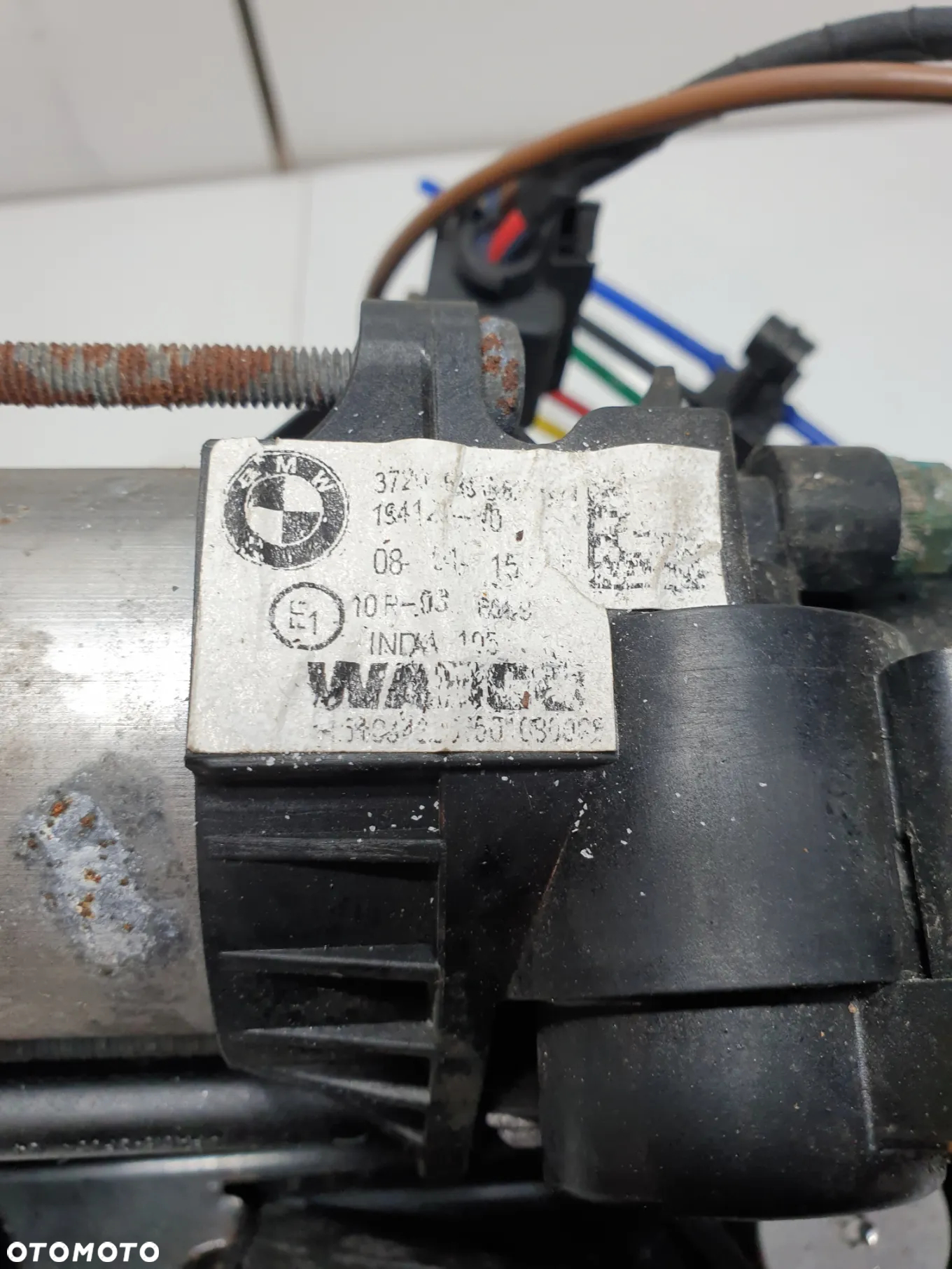 BMW G11 G12 POMPA NIWO KOMPRESOR ZAWIESZENIA WABCO  6861882  POTESTOWA MINIMALNY PRZEBIEG - 5