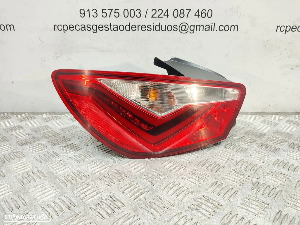 Conjunto Farolins Led Tras Traseiro Direito Esquerdo Seat Ibiza 4 IV 6J Facelift 3 Portas Original - 8