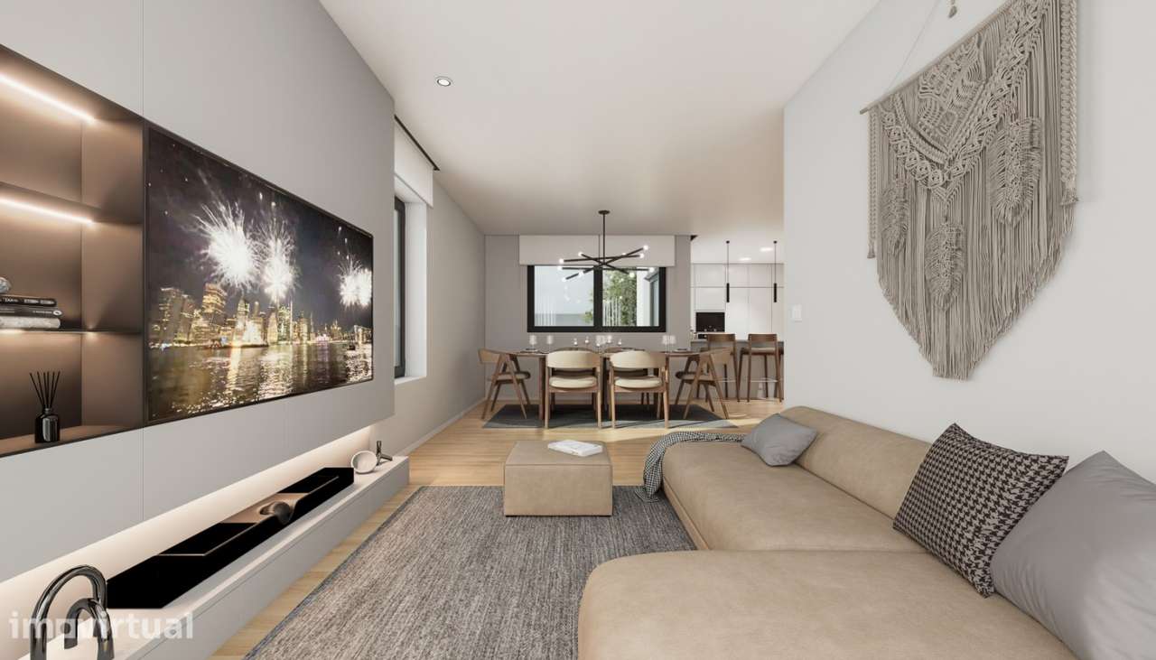 Venda de Apartamento T3 em construção, na Póvoa de Varzim - Grande imagem: 4/18