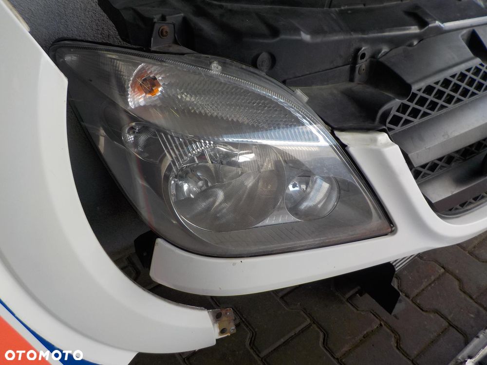 SPRINTER 906 06- PAS PRZEDNI ZDERZAK KOMPLETNY PRZÓD MASKA LAMPY WZMOCNIENIE BELKA BŁOTNIK - 10