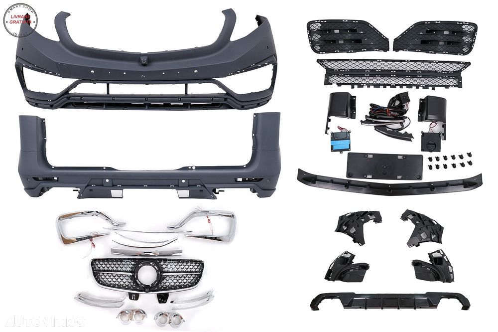 Kit Exterior Complet Mercedes V-Class W447 (2014-03.2019)- livrare gratuita - 17