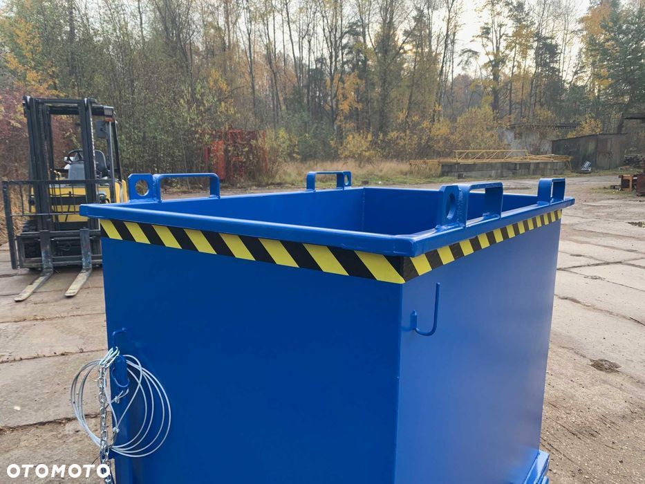 Koleba Z Otwieranym Dnem PMDC 1400 L kontener - 5