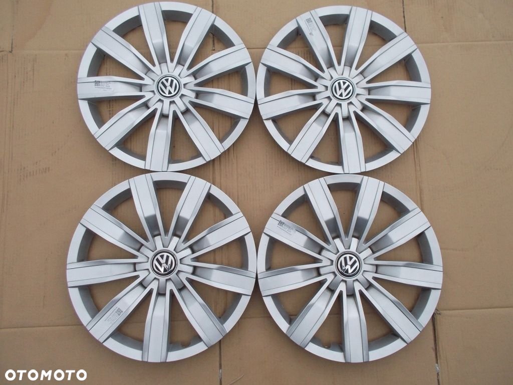 4x Kołpaki 17 VW Tiguan II Passat Golf Jetta Touran Caddy / oryginał - 15