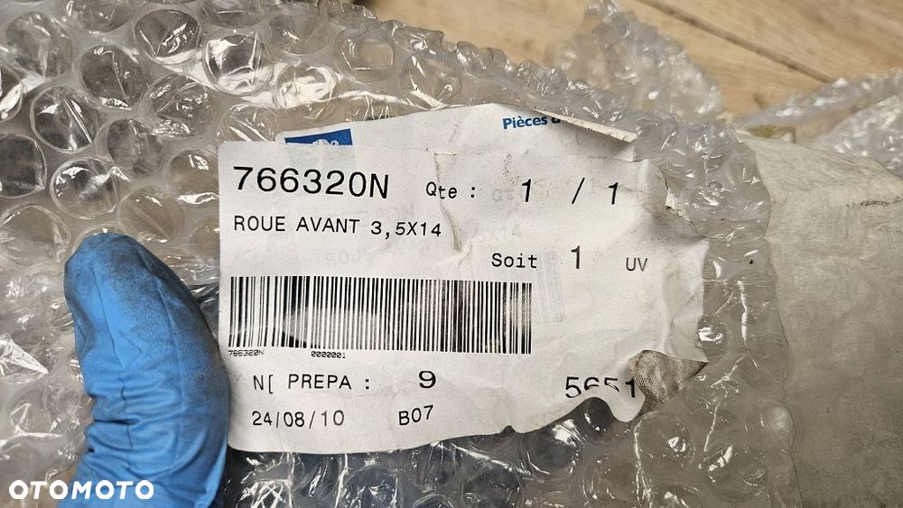 Felga przód 14" Peugeot Satelis 125 (06-09)  766320N - 15