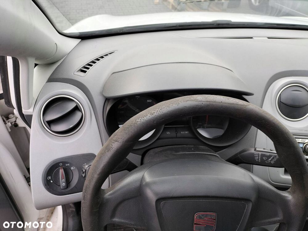 ZESTAW AIRBAG KOKPIT DESKA MODUŁ PODUSZKI PASY SEAT IBIZA IV 6J 3D - 4