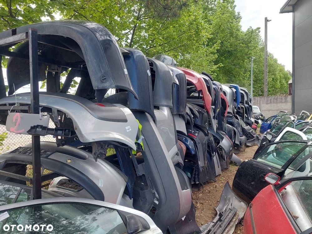 KOMPLETNY TYŁ KLAPA BAGAŻNIKA ZDERZAK TYŁ LAMPA RENAULT SCENIC II NV632 - 15