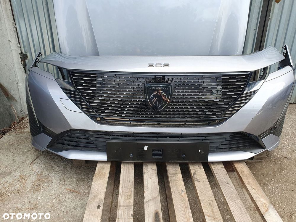 PEUGEOT 308 T10 III MASKA ZDERZAK KAMERA 2X BŁOTNIK 2X LAMPA KCA - 7