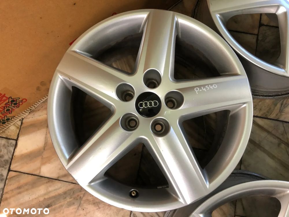 Felgi Aluminiowe Alufelgi R17 5x112 57,1 ET 45- Komplet -Audi A6 C6 A4 B6- Gwarancja Wysyłka Montaż - 4