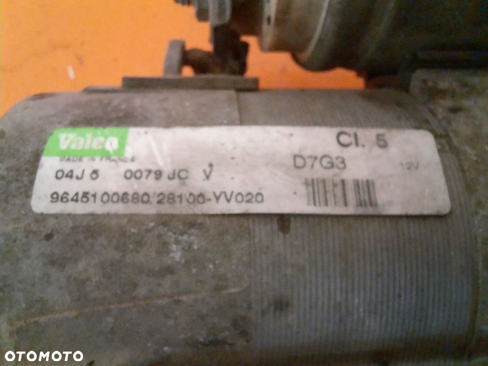 PEUGEOT 407 1.6 HDIF 16V 04-10 ROZRUSZNIK D7G3 9HZ - 6