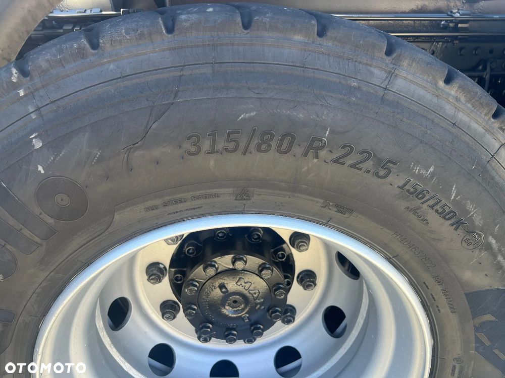 MAN TGS 26.440 | Hakowiec Meiller| 6x4  | 440 KM | przód resor, tył pneumatyczne |Belka ostrzegawcza (koguty) - 15