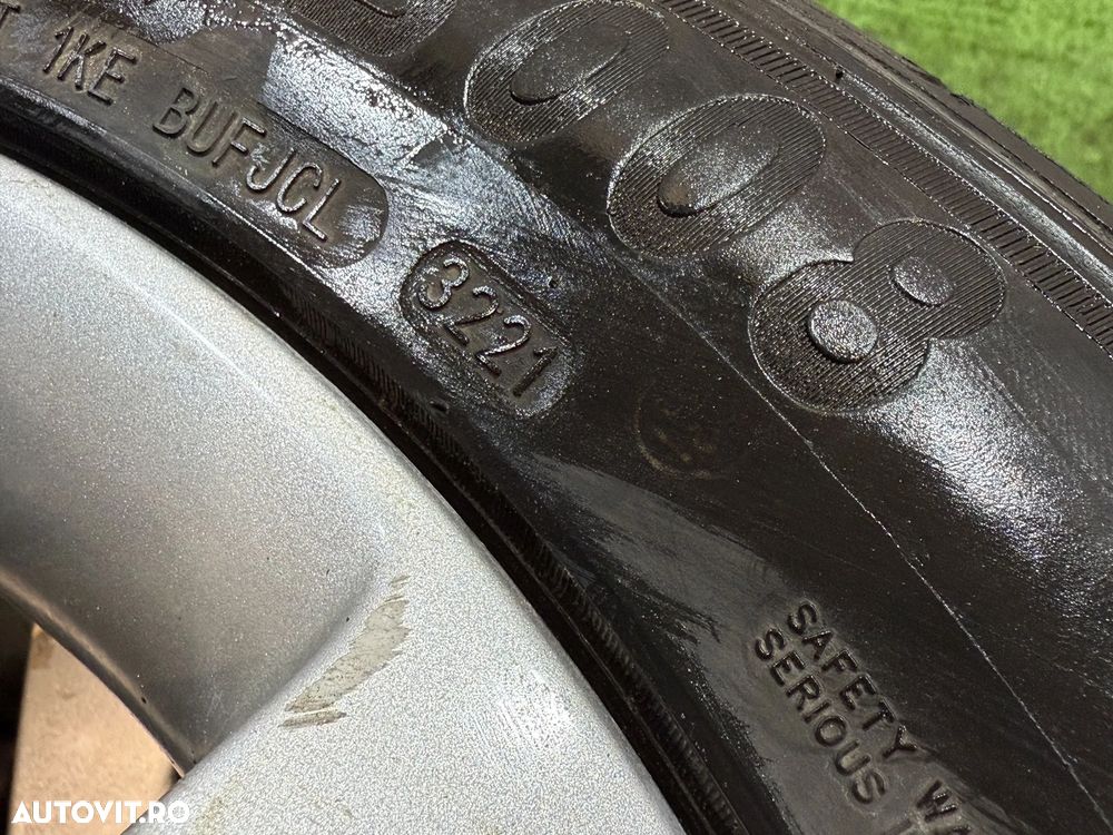 JANTE + CAUCIUCURI 4x100​ 195/55R16 OPEL CORSA E 1.4 BENZINA 2017 2014-2019 - 8