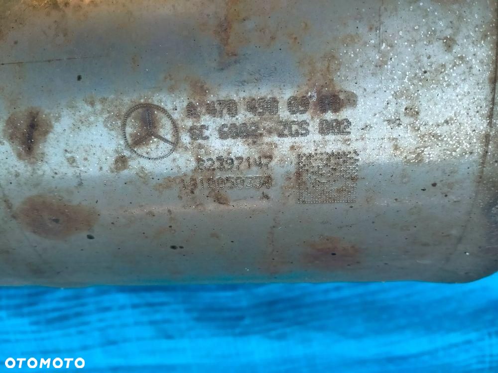 MERCEDES W470 350d Filtr Cząstek Stałych Katalizator DPF Tłumik A4704901900 - 3