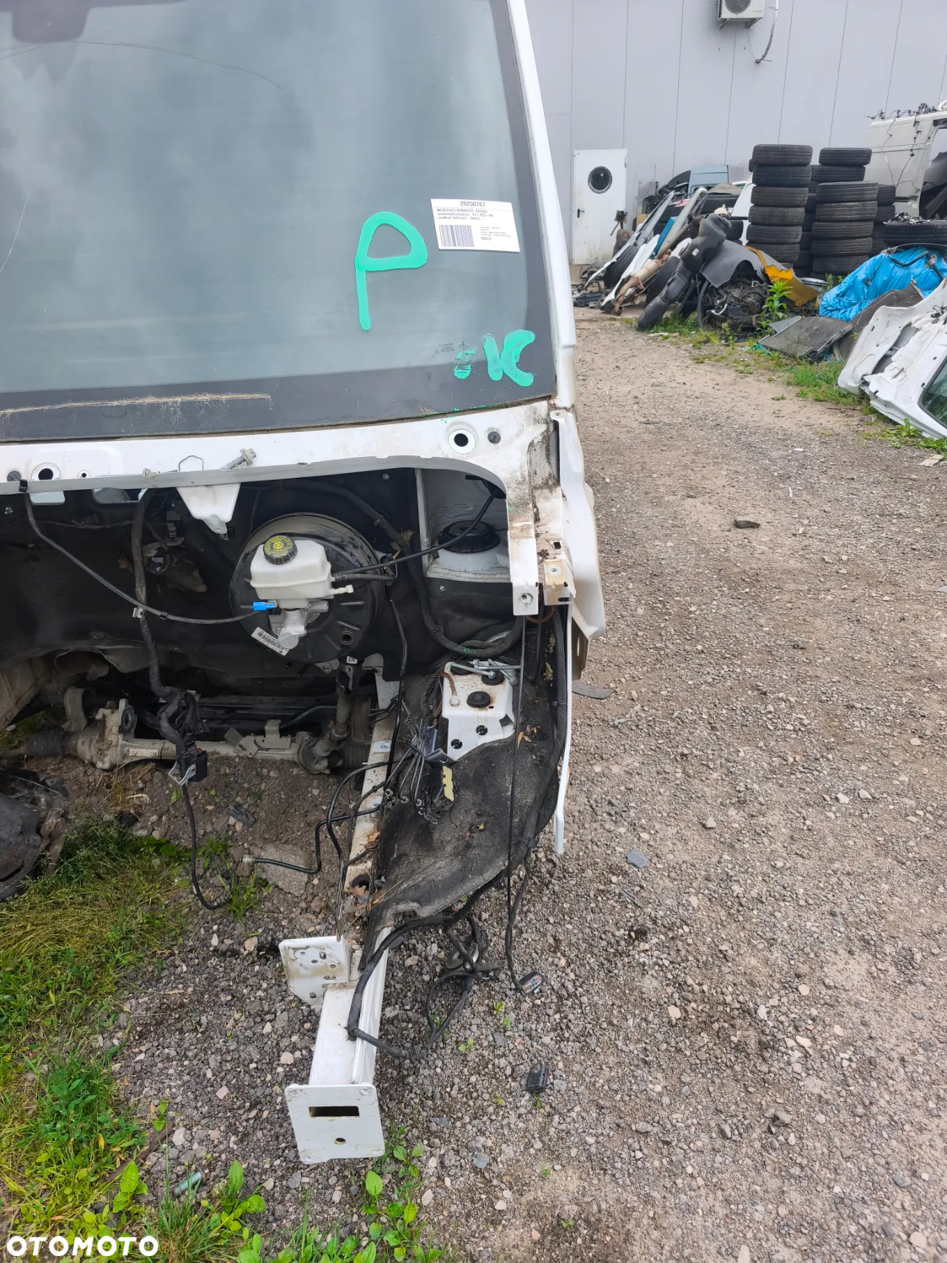 Ćwiartka lewa bok tył Mercedes-Benz Sprinter w910 2018-2025 L2 średniak - 2