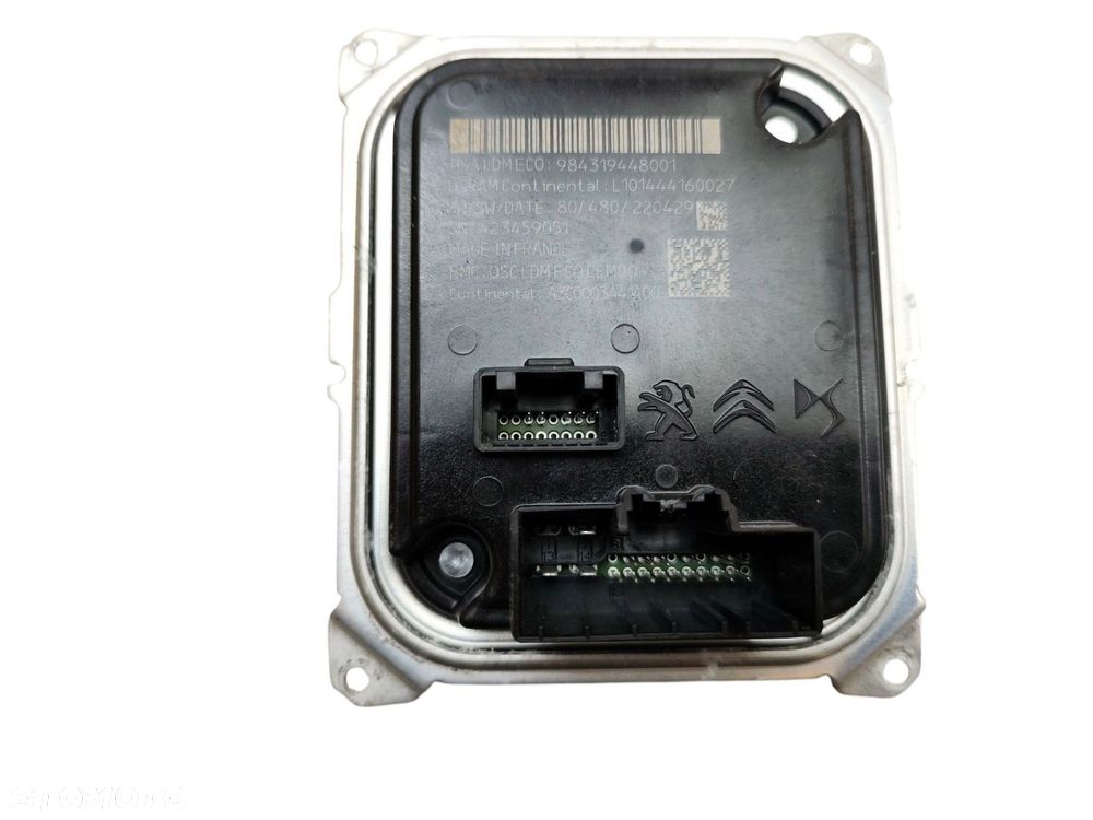 PRZETWORNICA MODUŁ LED CITROEN C5 X PEUGEOT 308 III ASTRA L 984319448001 - 1