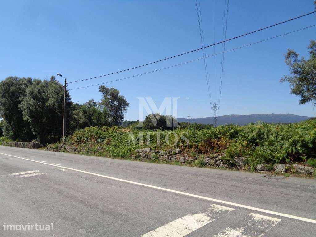 Terreno para construção face à estrada nacional - Mazarefes - Grande imagem: 5/6