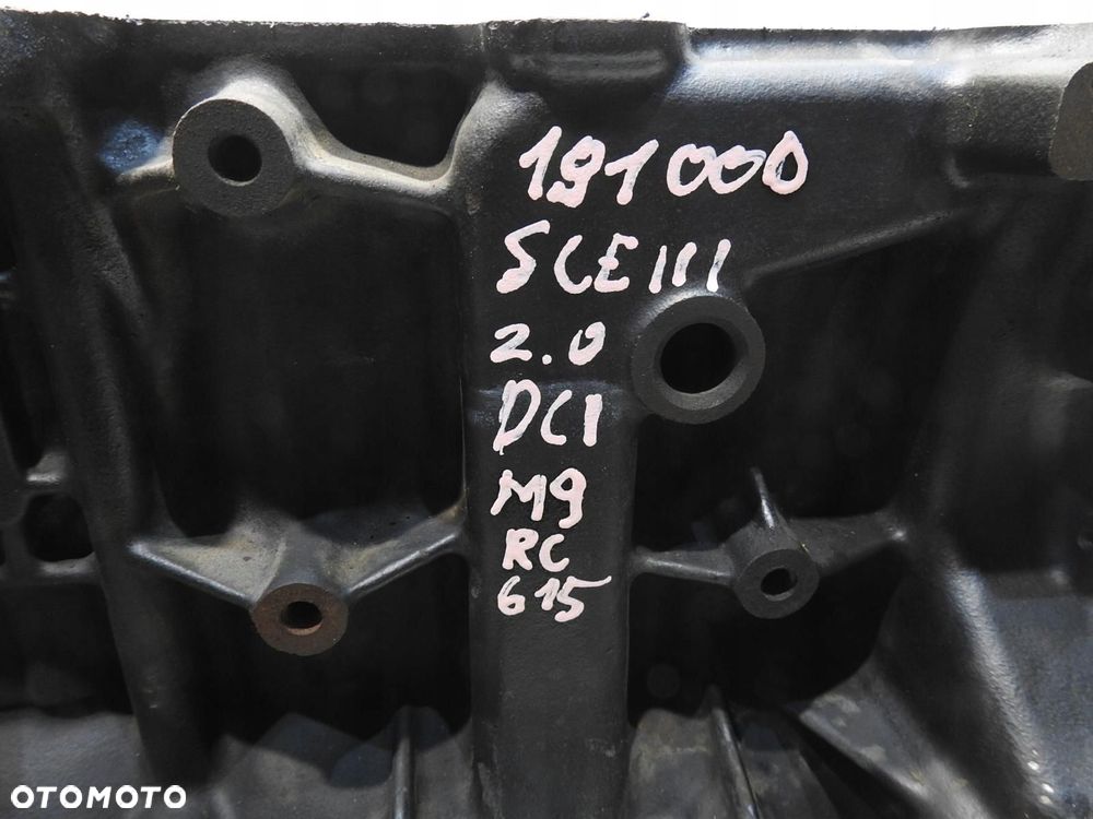 BLOK SILNIKA RENAULT SCENIC III 2.0 DCI M9RC615 C002815 - 2