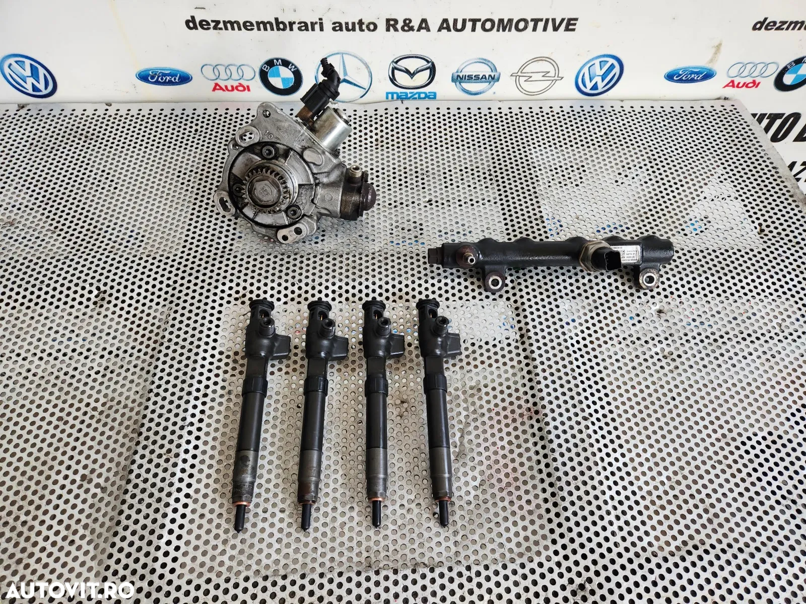 Injectoare Injector Kit Injectie Pompa Inalta Presiune Citroen Jumper Peugeot Boxer 2.2 BlueHdi Eur - 2