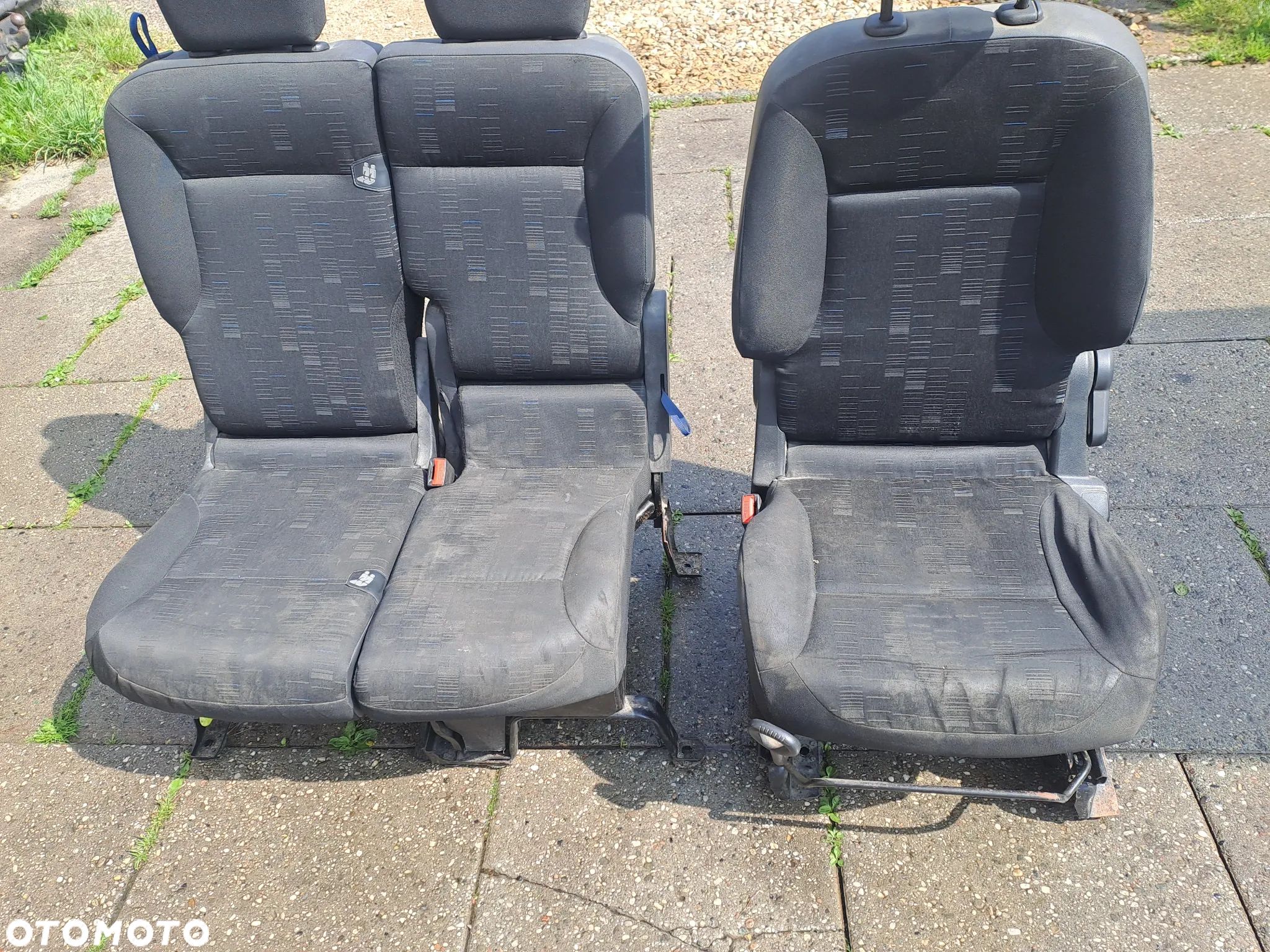 Citroen Berlingo II 2008-2018r. komplet foteli 2+1 boczki EU i inne - 1