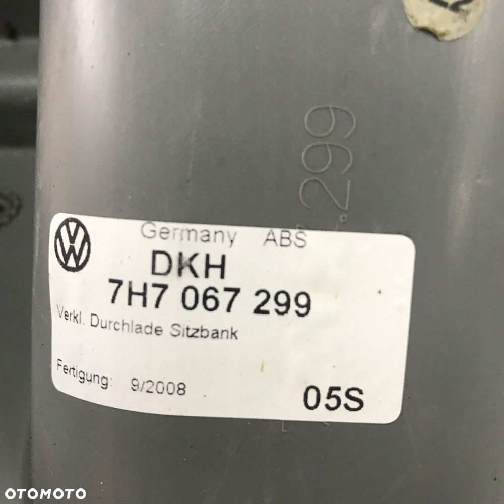 VW T5 OSŁONA ZAŚLEPKA KANAPY TYŁ LEWA 7H7067299 - 11