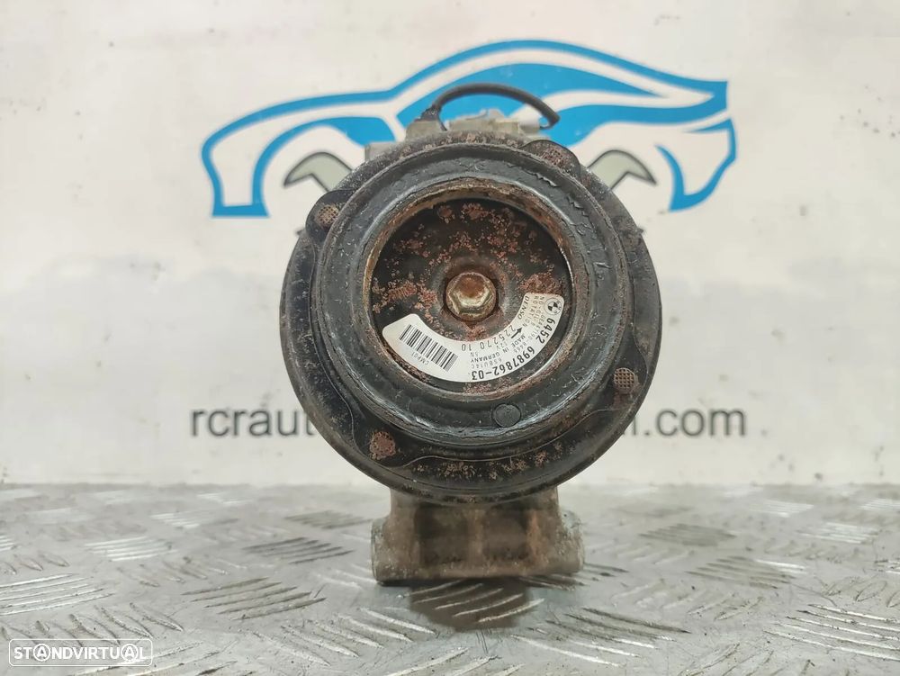 Compressor Ar Condicionado AC BMW N57D30 N47D20 447260-1853 Denso 6987862 6SBU14C - 3