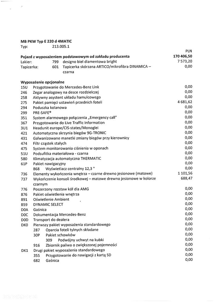 Mercedes-Benz Klasa E 220 d 4-Matic 9G-TRONIC - 14