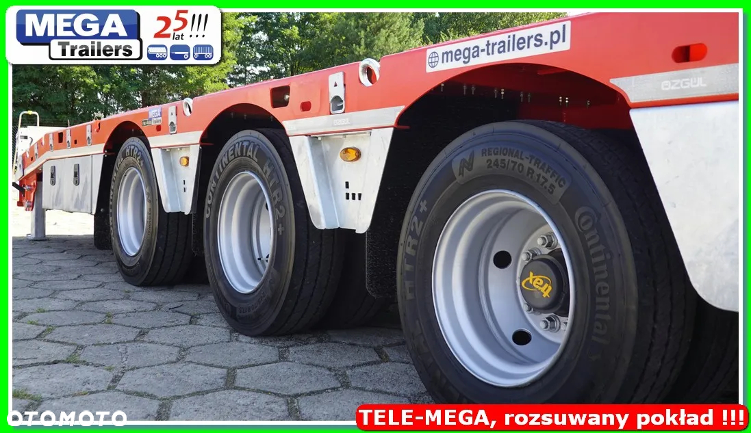 Inny TELEMEGA wysuw 4.00 m, 3 osie, ADR EX3- MEGA Trailers !!! - 28