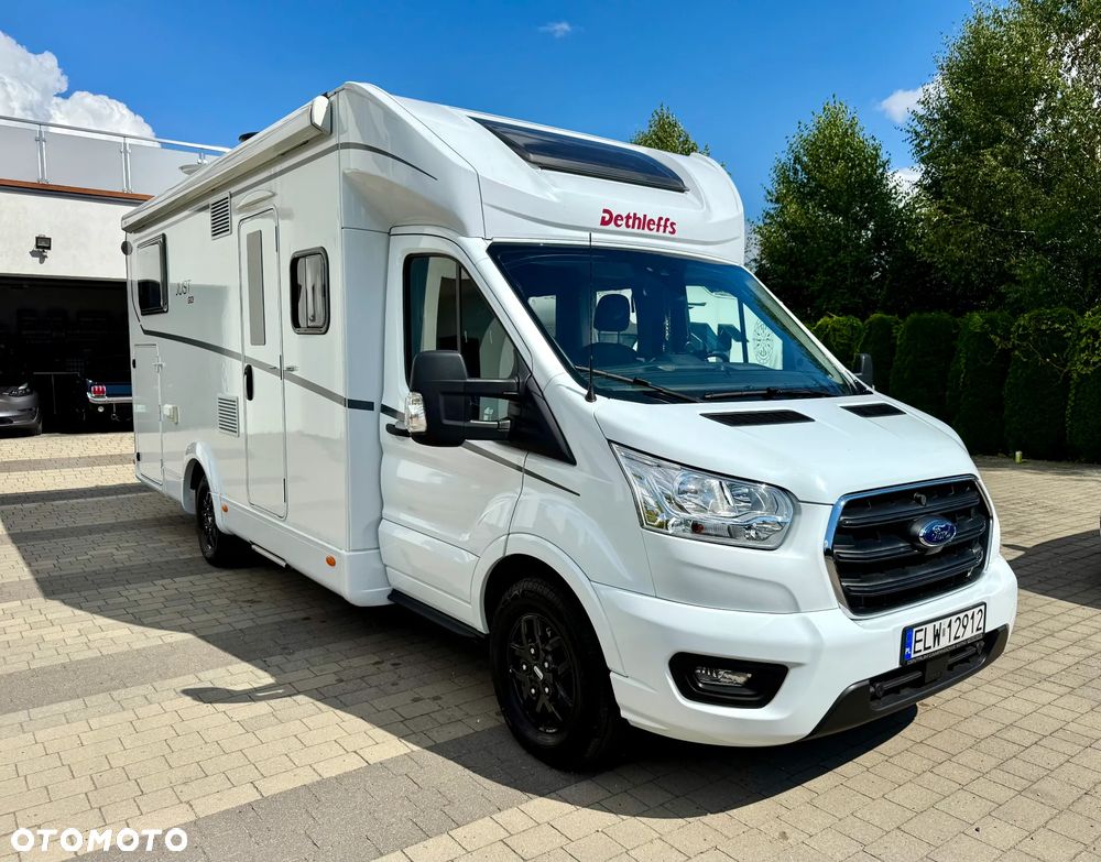 Dethleffs T7055EBL 2024r jak NOWY FV23% piękny kamper półintegra MAX doposaż - 1