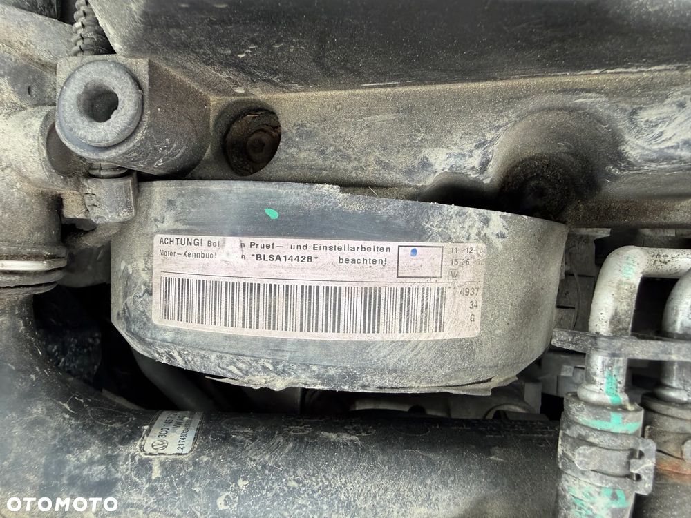 VW GOLF V Skoda Seat 1,9 TDI 06-10r  silnik kompletny BLS A - 2