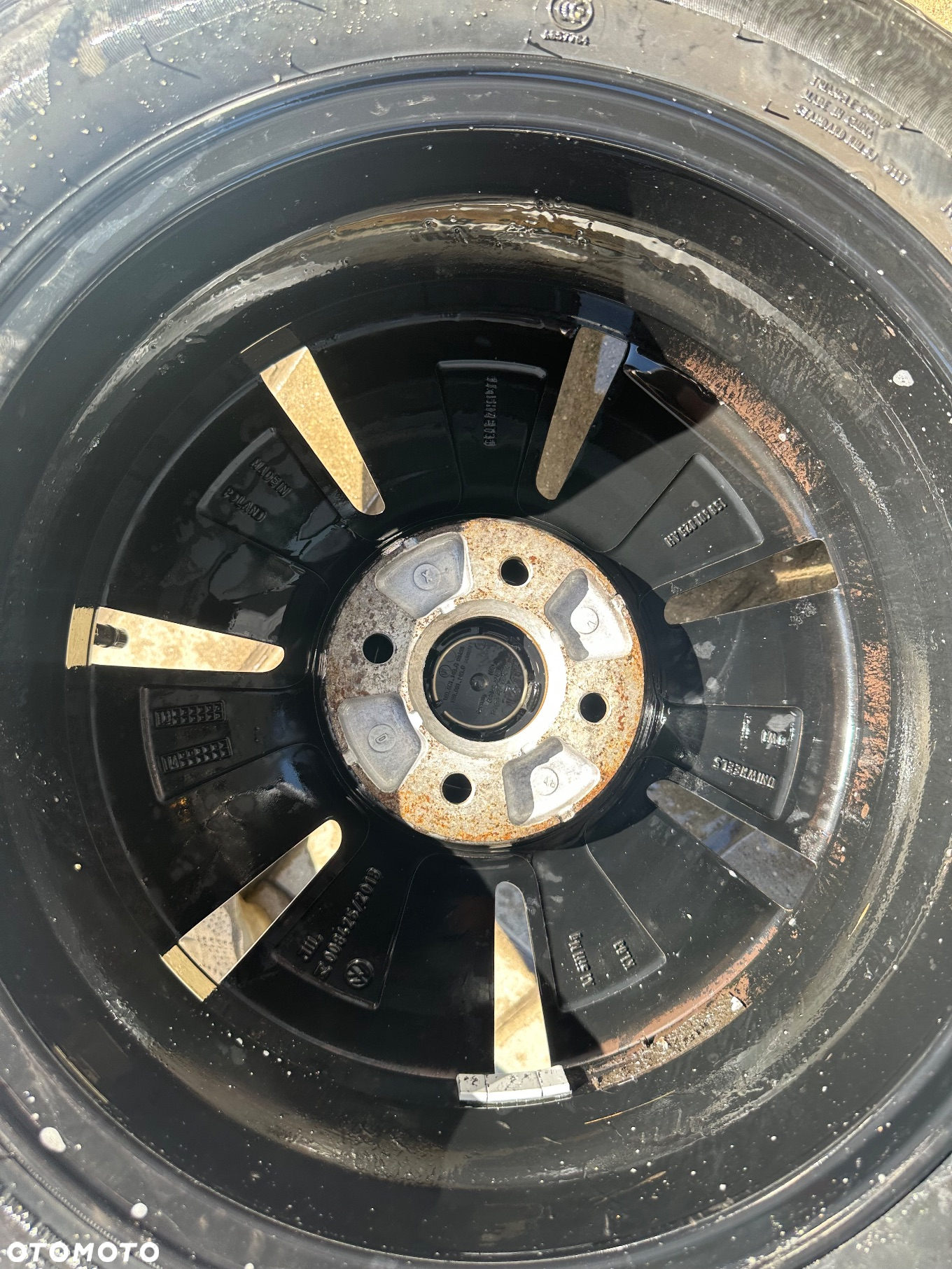 ALUFELGI KOŁA 5X100 VW UP SKODA CITY GO R15 NOWE OPONY. ET35 - 7