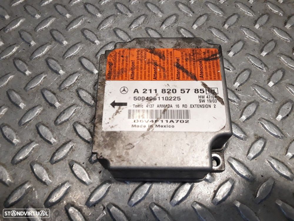 CENTRALINA DE AIRBAG MERCEDES-BENZ CLASE E E 270 CDI (211.016) 177CV 2685CC - 1