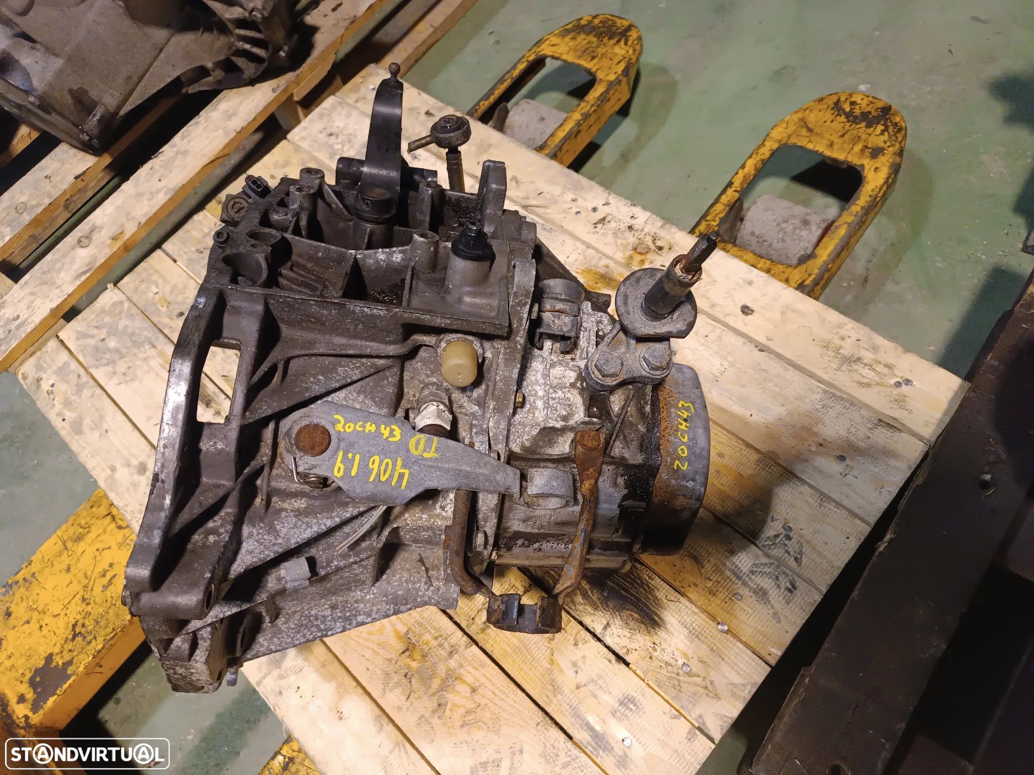CAIXA DE VELOCIDADES PEUGEOT 406 1.9TD 20CH43 - 1