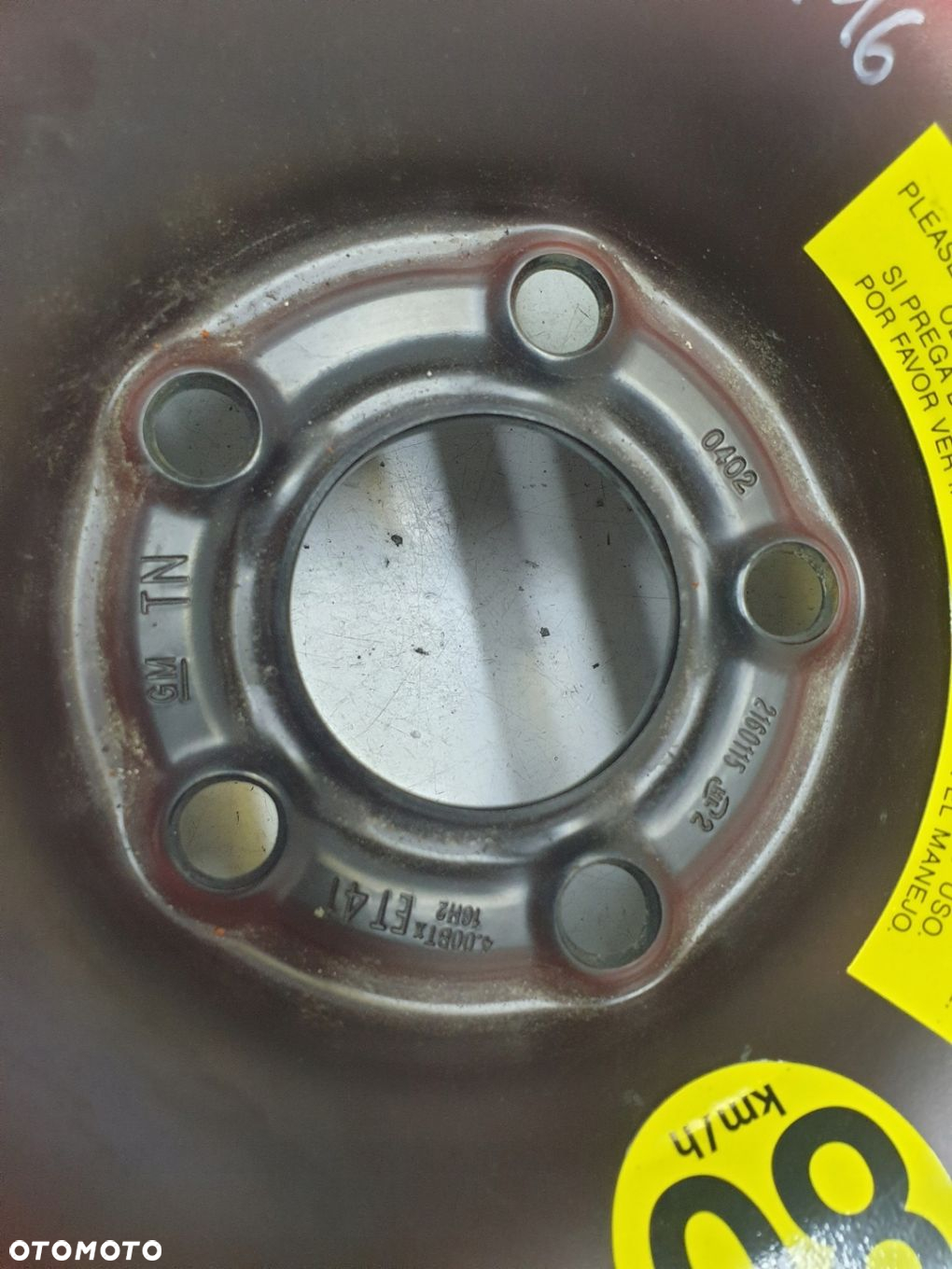 KOŁO DOJAZDOWE 5X110 115/70/R16 OPEL VECRTA C 24405693TD - 6