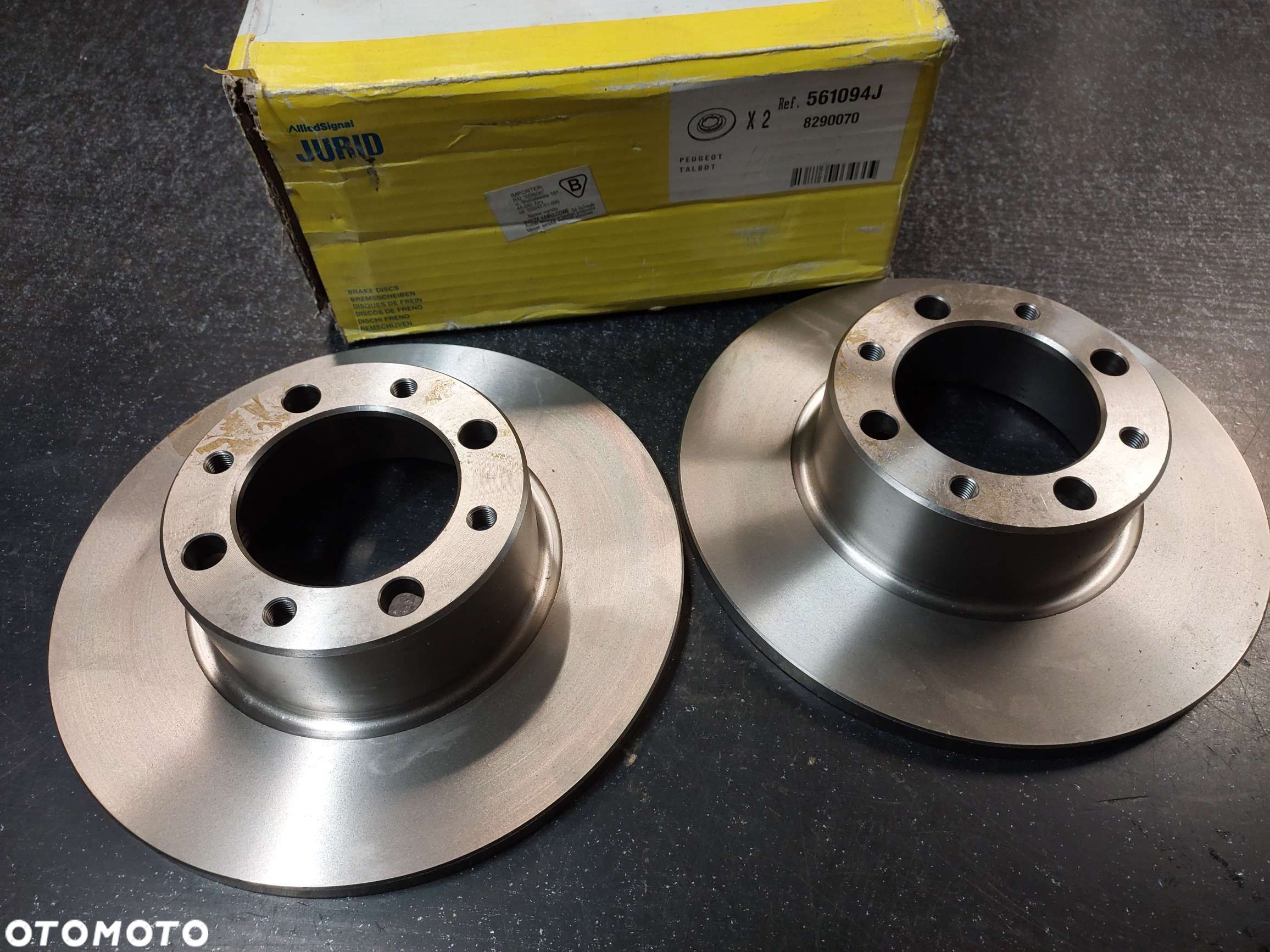 TARCZA HAM. PRZÓD 238,5 11X9,9 TALBOT 1307-1510, HORIZON, MATRA BAGHEERA, RANCHO, SIMCA 1000, SIMCA 1100, SIMCA 1300, SIMCA 1301, SIMCA 1301 TOURISME, SIMCA 1501 1.1-2.1 08.63-06.86   komplet - 1