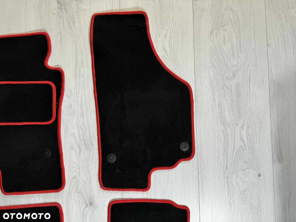 Dywaniki Welurowe Seat Leon 2 II 05-13 Dopasowane Grube PREMIUM Stoper - 3